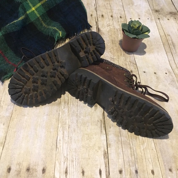 Brown Lace up winter ankle boots - Picture 14 of 15